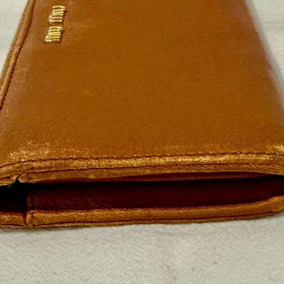 Authentic Miu Miu Leather Continental Long Zip Wallet - Picture 16 of 16